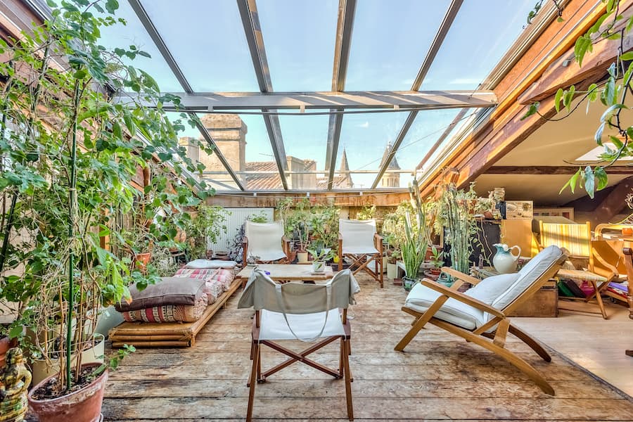 BORDEAUX Saint-Paul, Appartement Terrasse