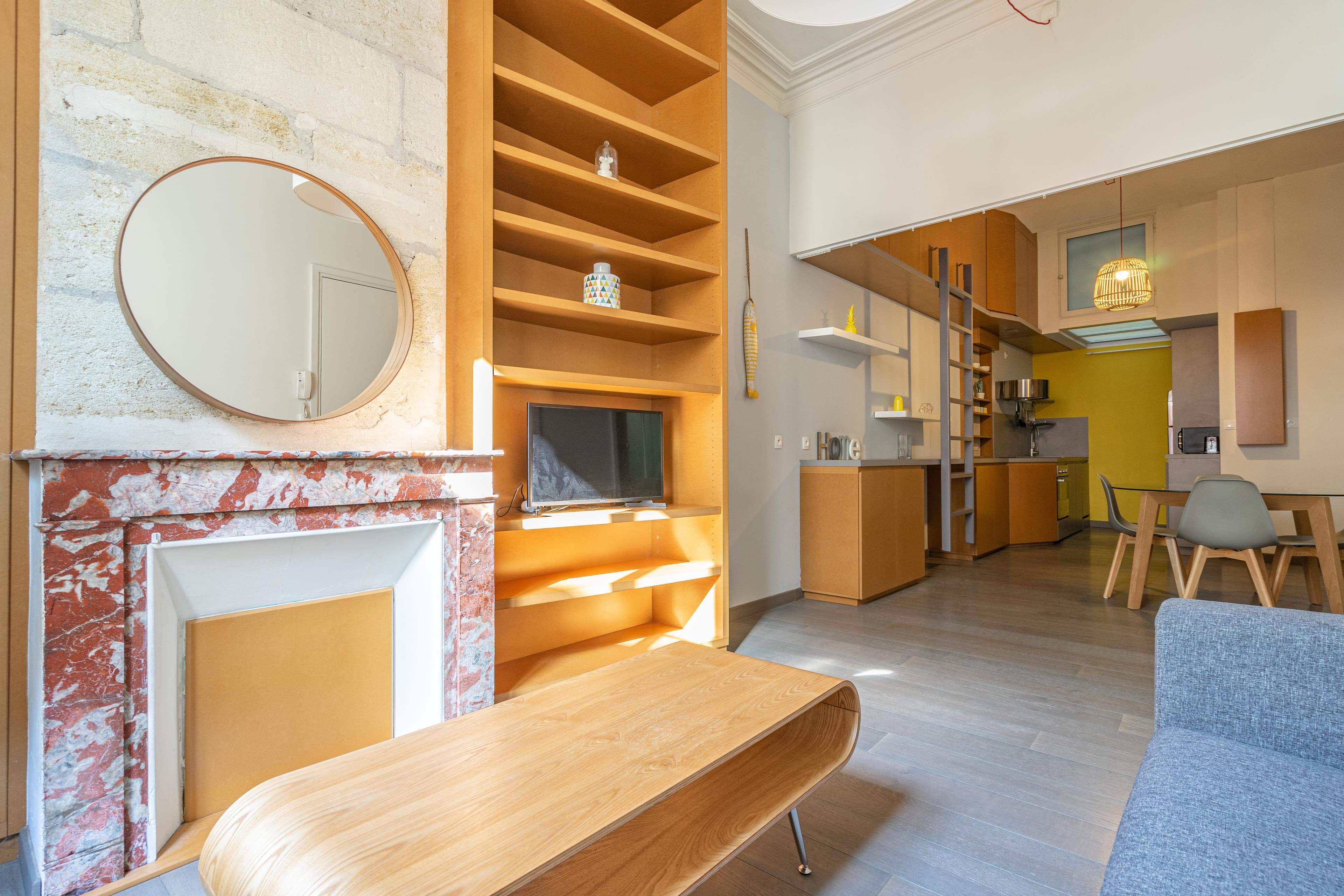 Appartement 2 pièces, 55m2, quartier Saint-Michel